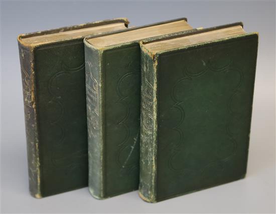 Roscoe, Thomas - Jennings Landscape Annual or Tourist in Spain, illustrated by David Roberts, 3 vols -